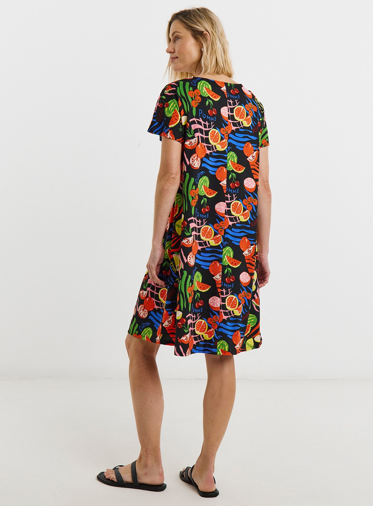 JD WILLIAMS Soft Touch Jersey Swing Dress 18 - Image 2 thumbnail